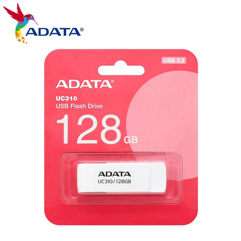 USB 3.2 ADATA UC310 USB ÷ ̺, ִ 100 MB/s б ӵ, ̴ U ƽ, USB ޸ ƽ, 32GB, 64GB, 128GB, 256GB